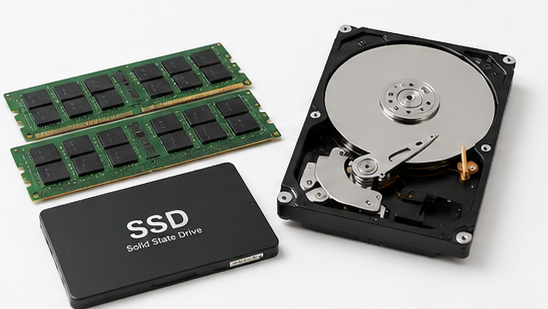 RAM & Storage - Shree Info Systems Ahmedabad